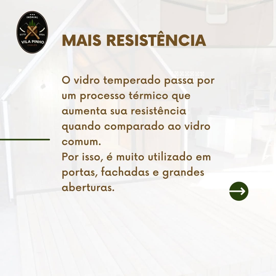 Por que utilizamos vidro temperado? Mais do que estética. 🏡 — foto 3 de 7