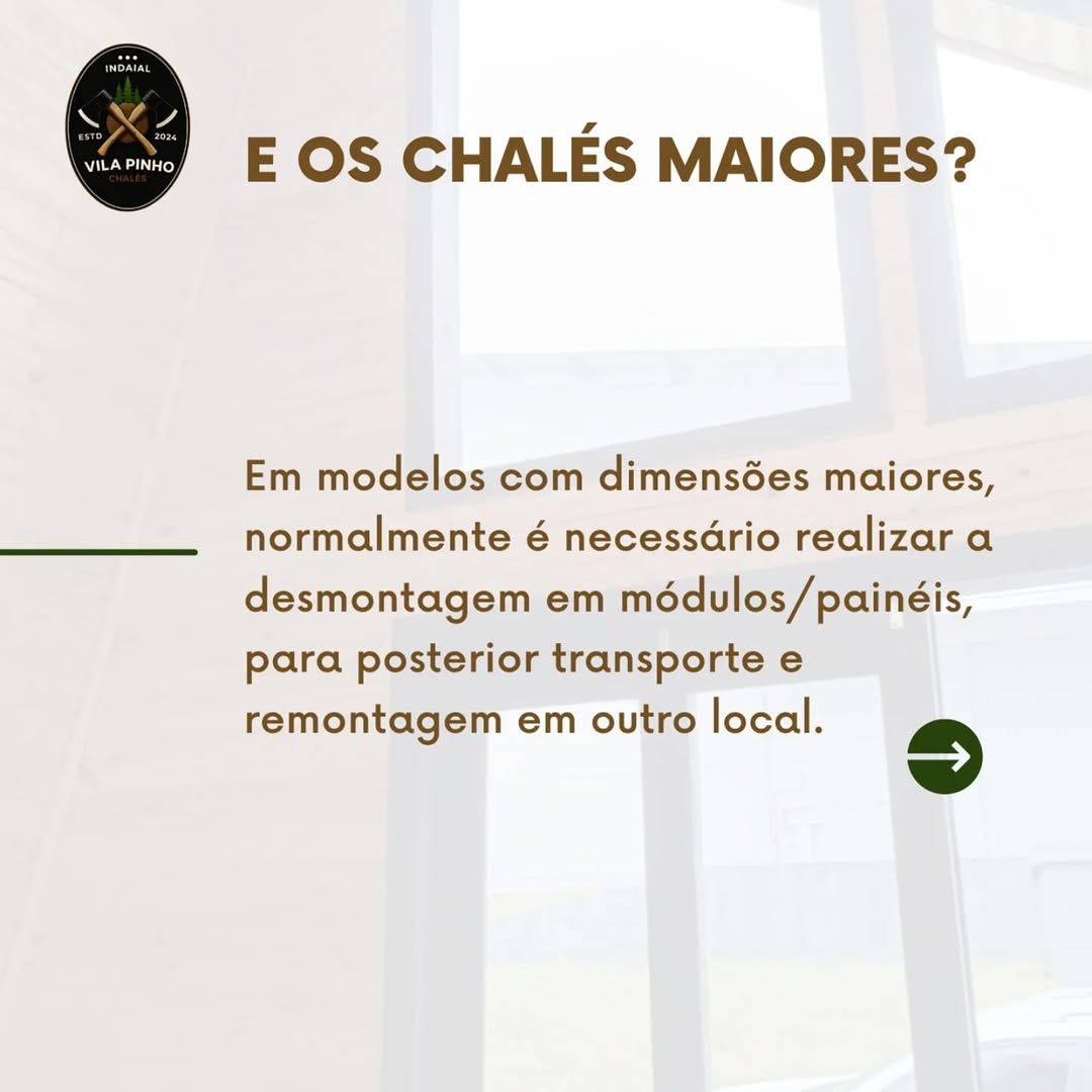 E se um dia você quiser vender o chalé? Mais do que estética. 🏡 — foto 4 de 7