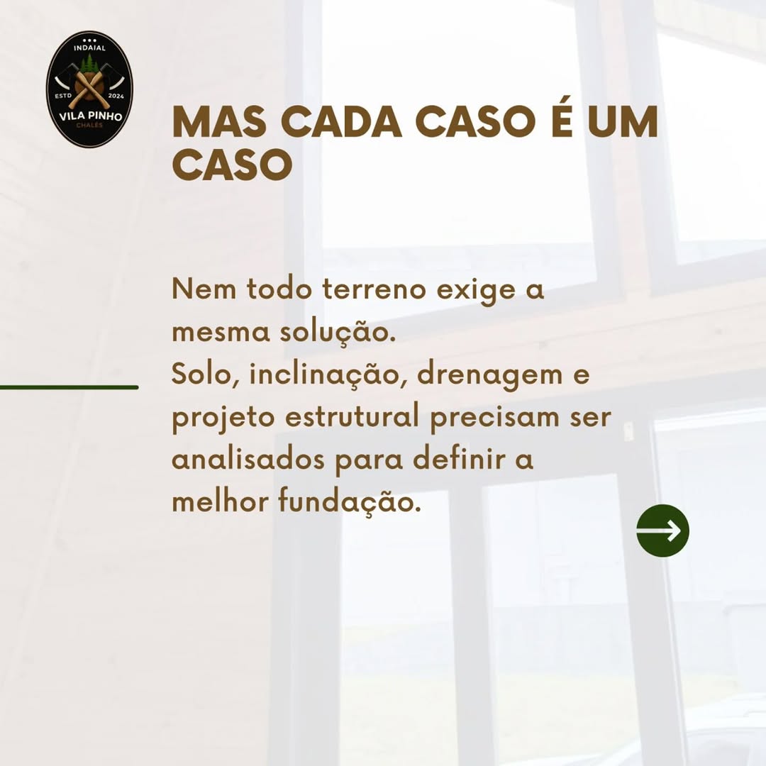 Por que elevamos o chalé do solo? Não é apenas estética. 🏡 — foto 6 de 8