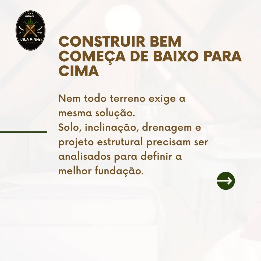 Por que elevamos o chalé do solo? Não é apenas estética. 🏡 — foto 7 de 8