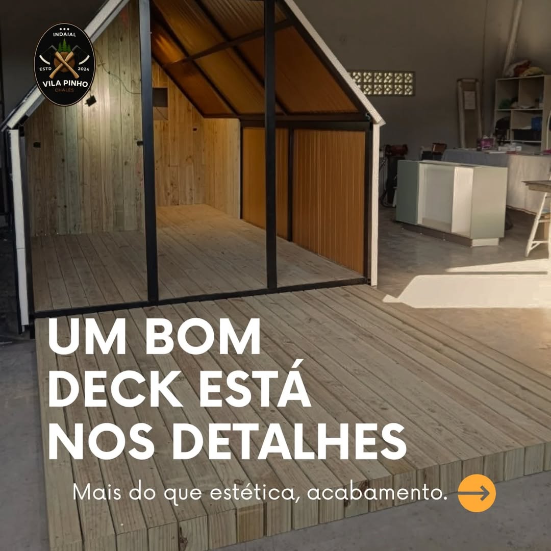 Quando falamos de deck de madeira, muita gente olha apenas o…