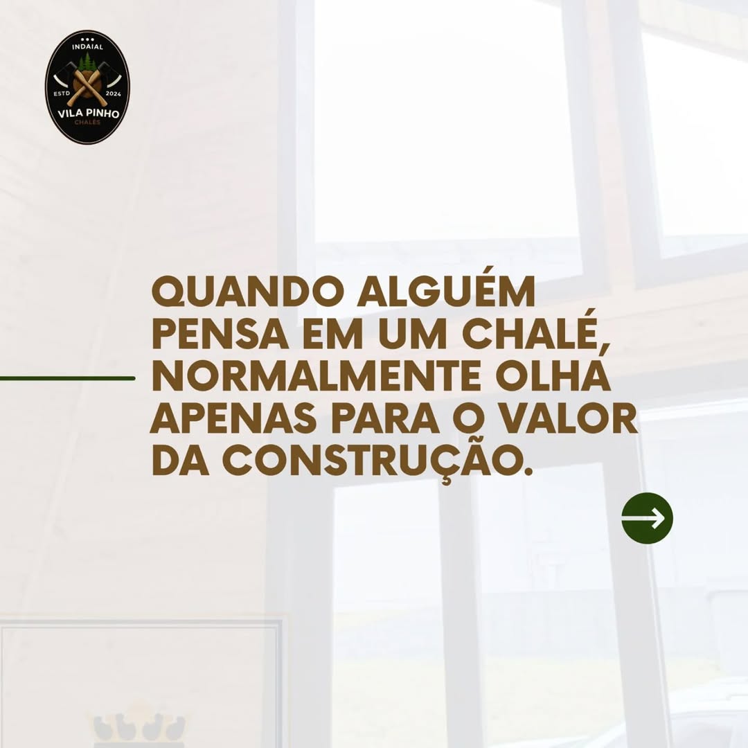 Uma dúvida comum de quem pensa em construir um chalé é: quanto… — foto 2 de 8